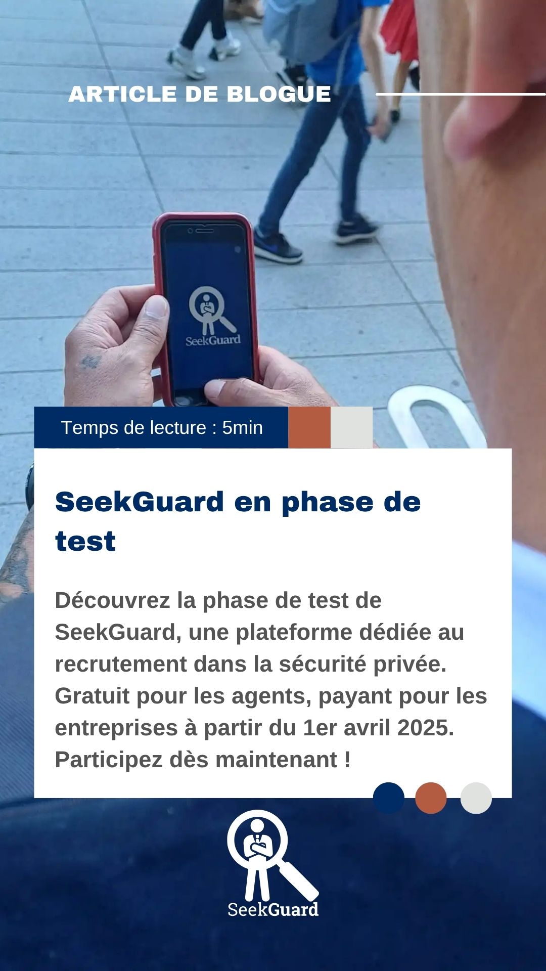 SeekGuard en phase de test